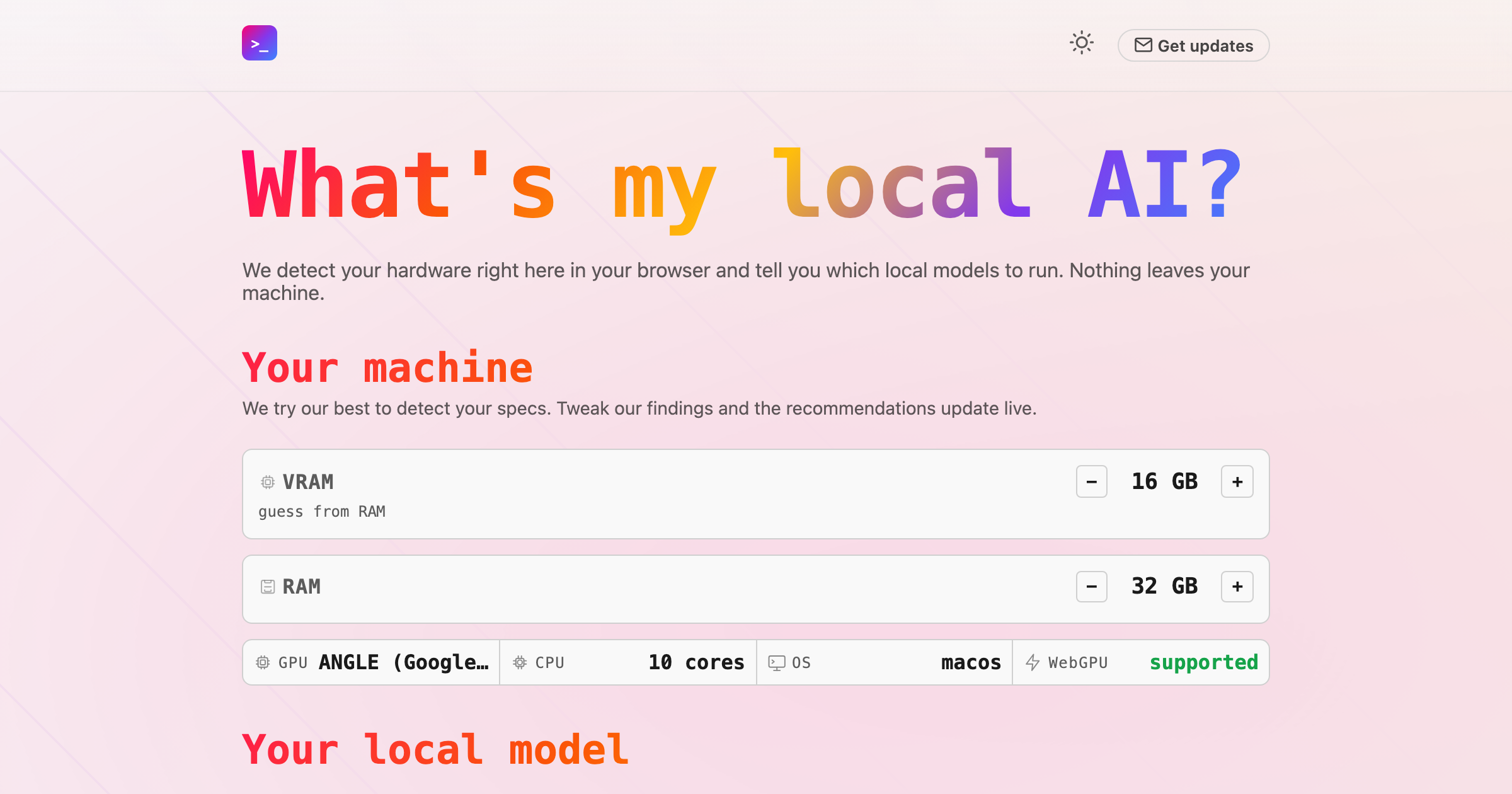 whatsmylocal.ai image